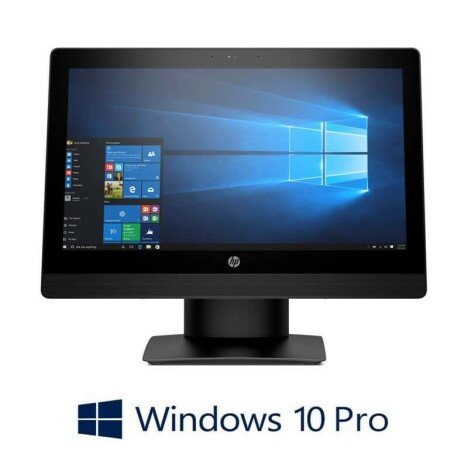 All-in-One HP ProOne 400 G3, i3-6100T, 512GB SSD, 20 inci, Wi-Fi, Webcam, Win 10 Pro